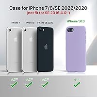 Vista 774 de Miracase Funda diseñada para iPhone 13 Pro Max con protector de pantalla, [forro de microfibra suave antiarañazos], funda protectora de silicona