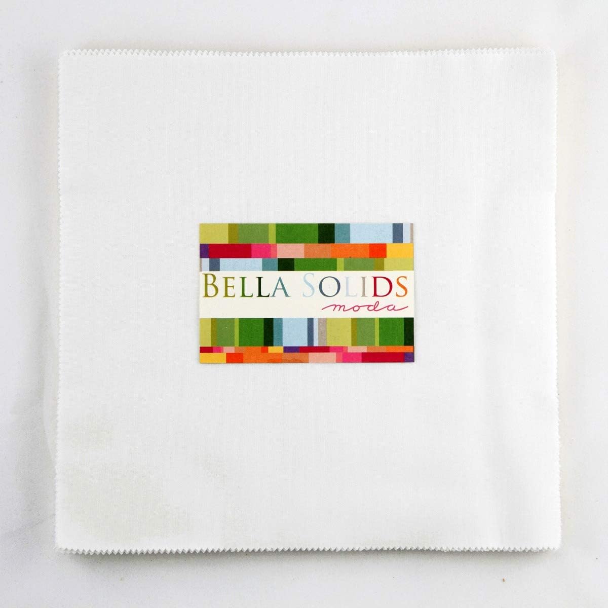 Moda Bella Solids White Junior Layer Cake