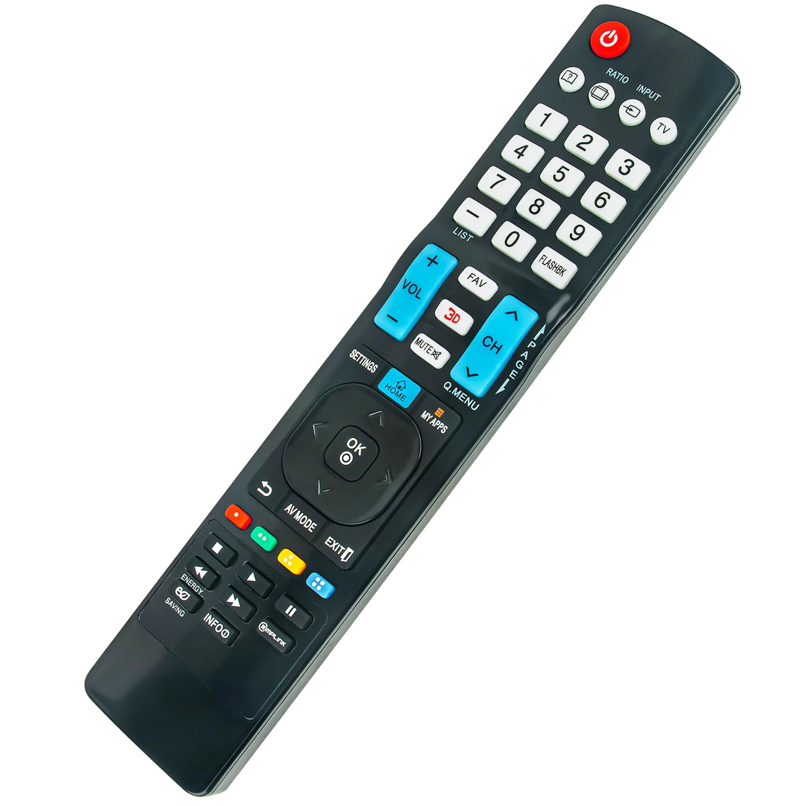 VINABTY AKB73655707 Telecomando sostituito per LG Stereo Audio Mini Hifi Sistemi Home Theater CM4320 CM4330 CM4520 CM4530 XBOOM