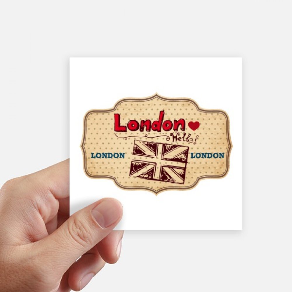 Autocollant Union Jack pour masquer les rayures de valise et décorer un ordinateur
