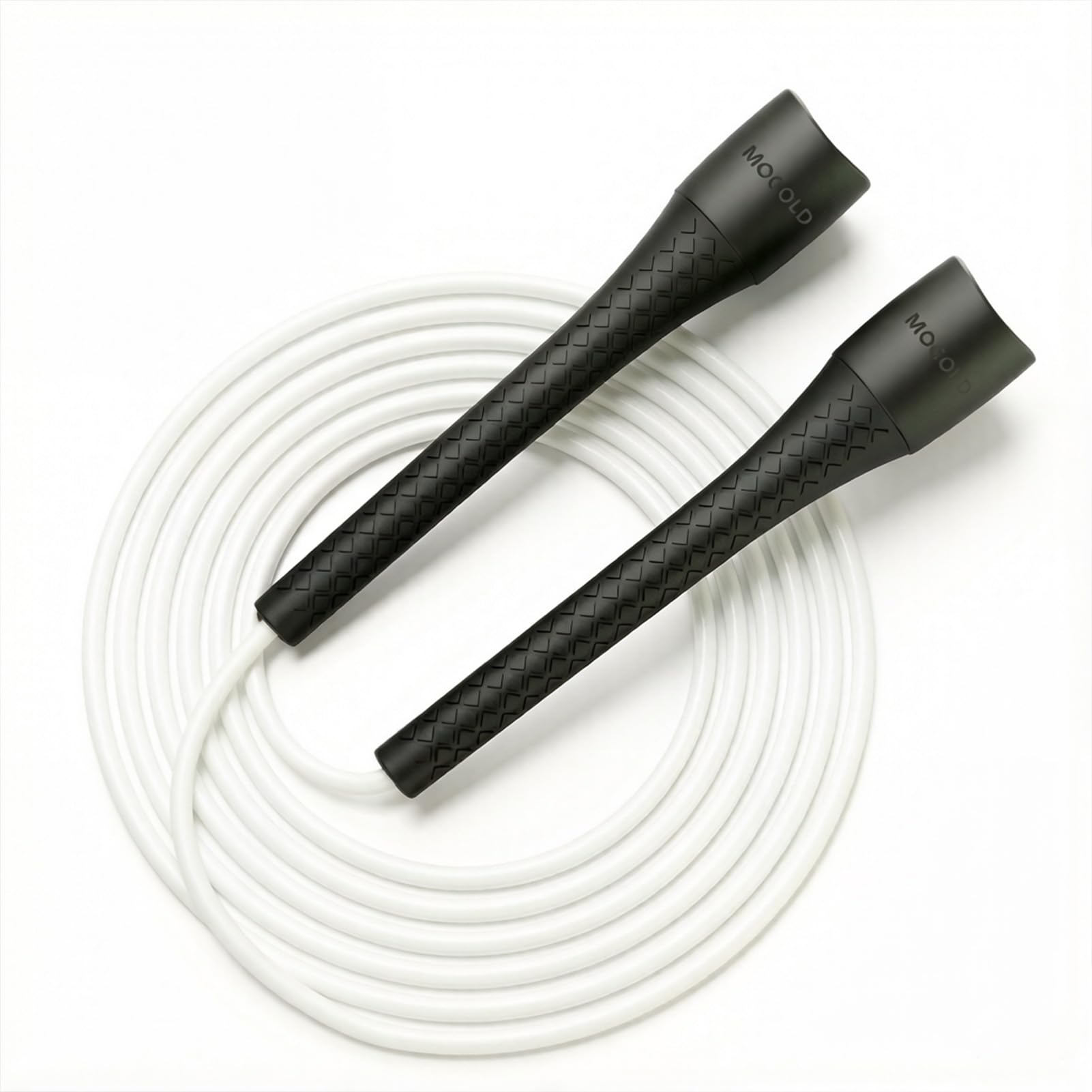 Elite Jumps | Cordes à sauter en PVC de 6 mm pour le fitness | Corde à sauter pour boxe ajustable pour l'intérieur et l'extérieur avec poignées incassables et en PVC ultra-résistant