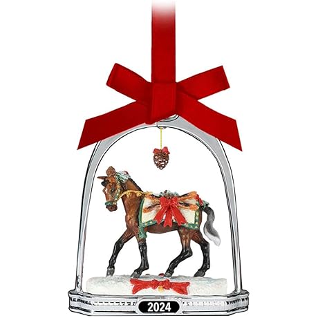 Horses 2024 Holiday Collection | Apres Ski - Stirrup Ornament