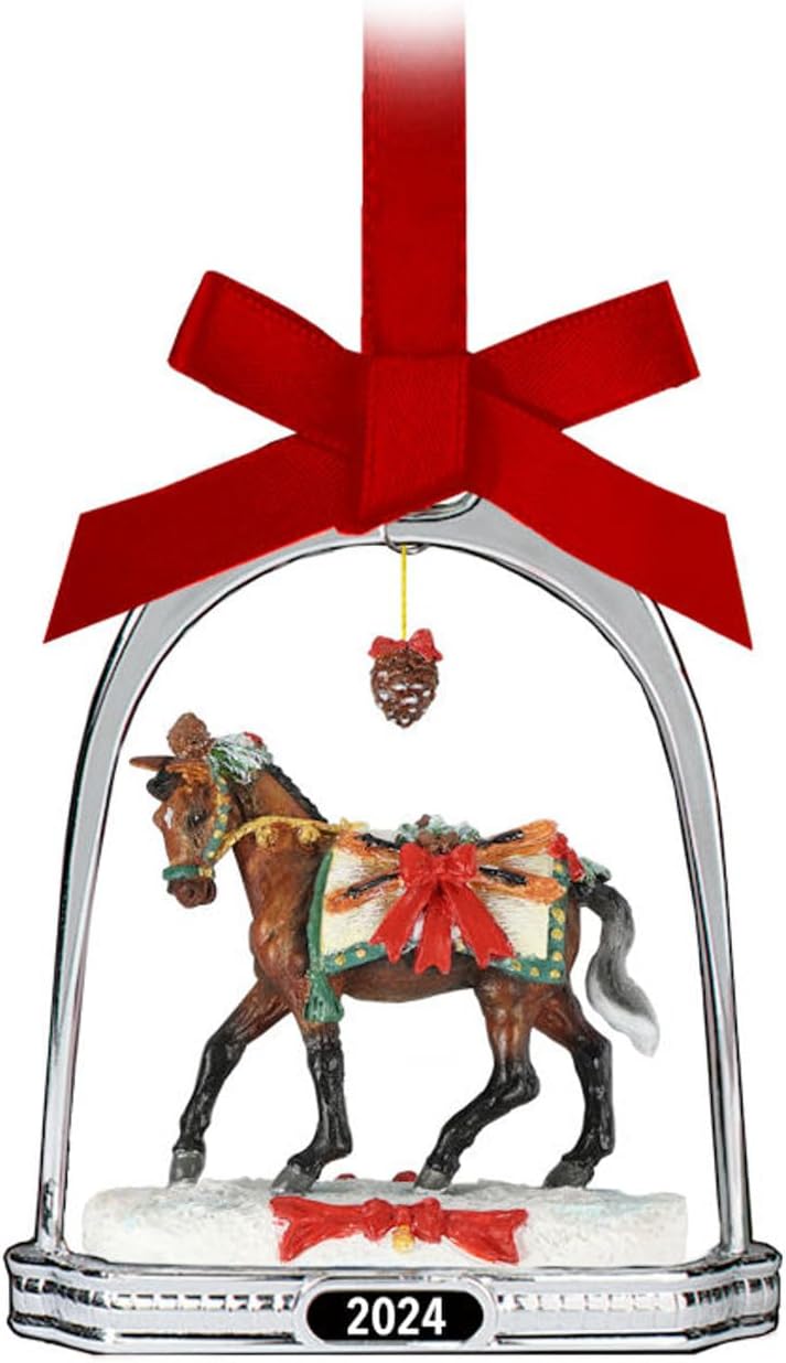BreyerHorses 2024 Holiday Collection | Apres Ski - Stirrup Ornament