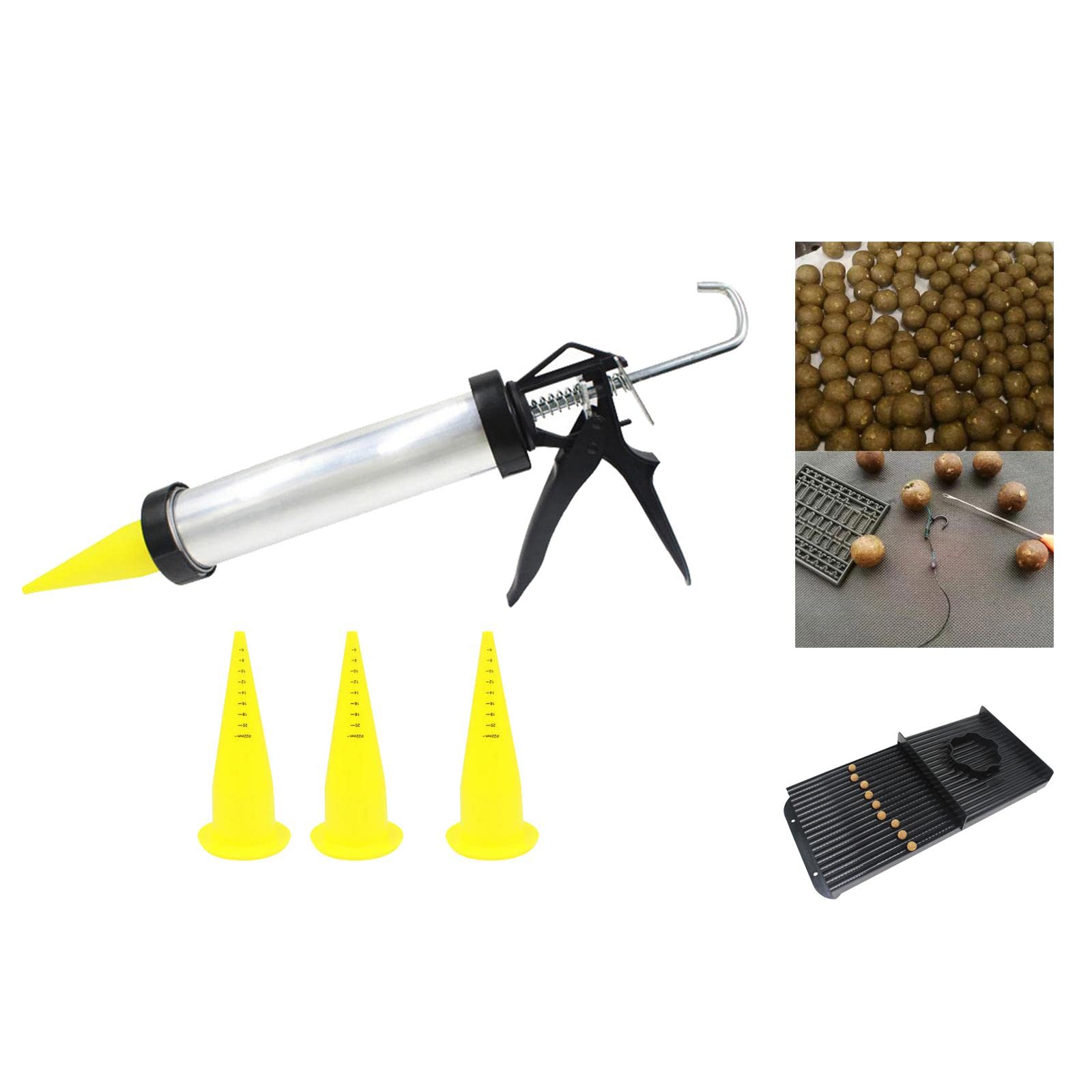 Menolana Bait Table with Nozzles Floating Corn Tackle Boilie Maker Sausage Bait Boilie Tube