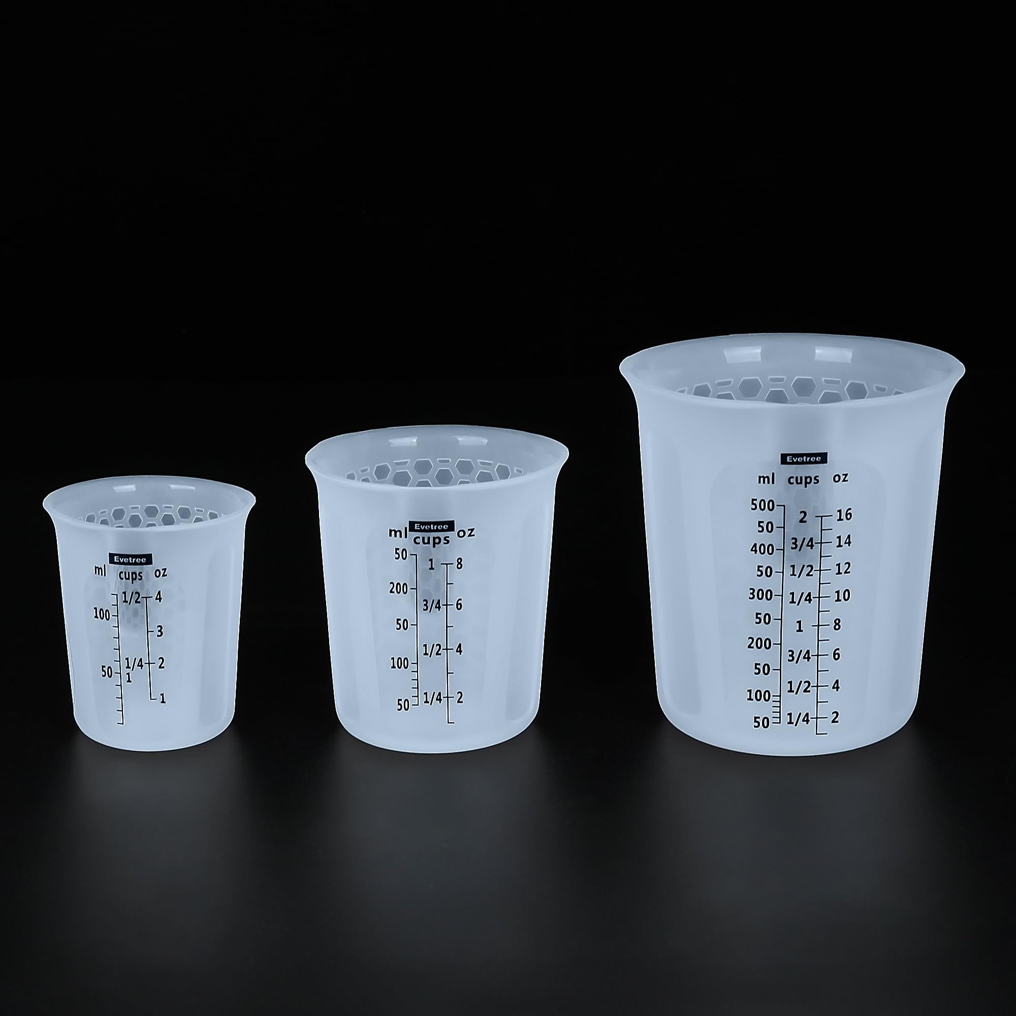 Silicone Measuring Cup Set for Cooking