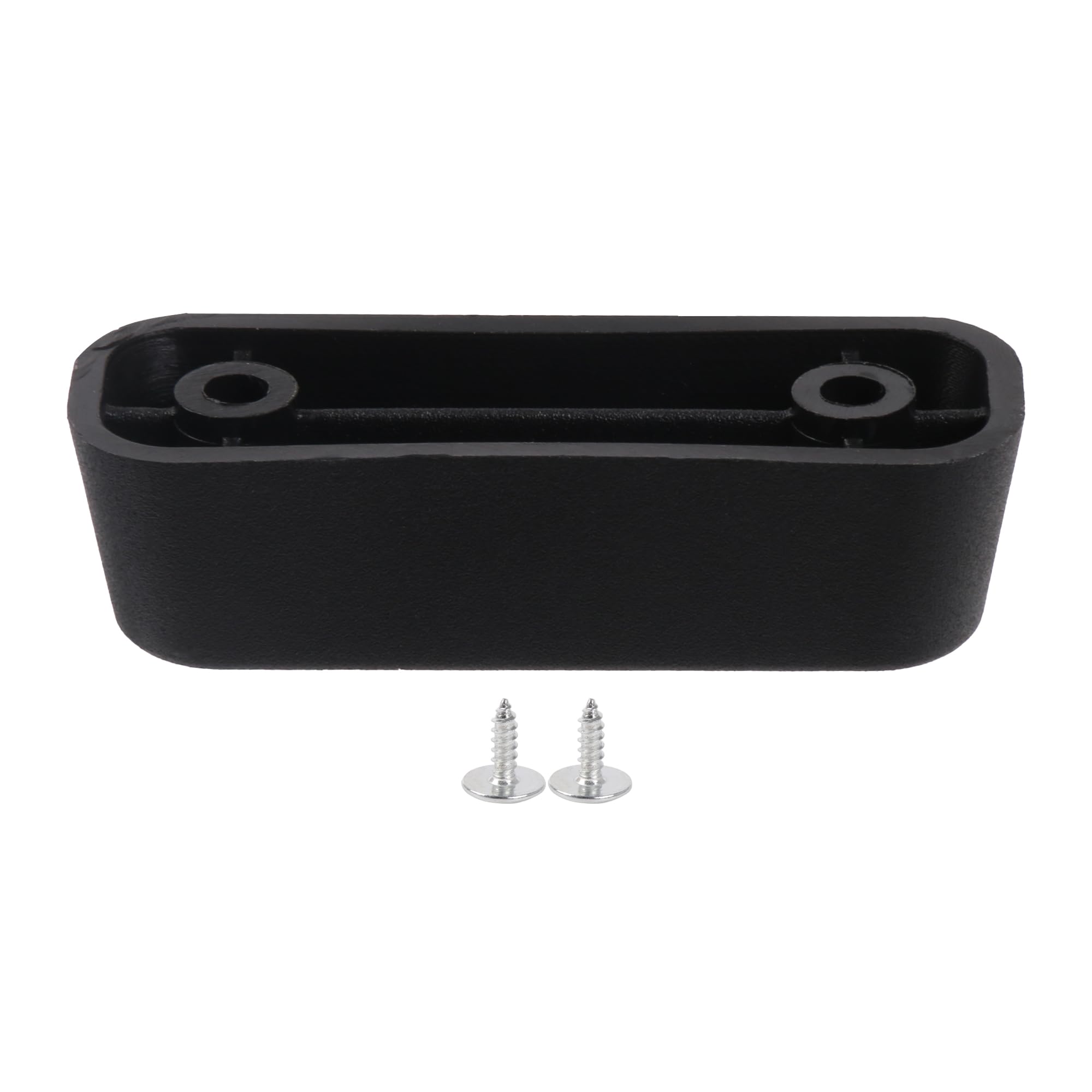 Set di 4 gambe per mobili, piedini regolabili, neri, altezza 100 mm