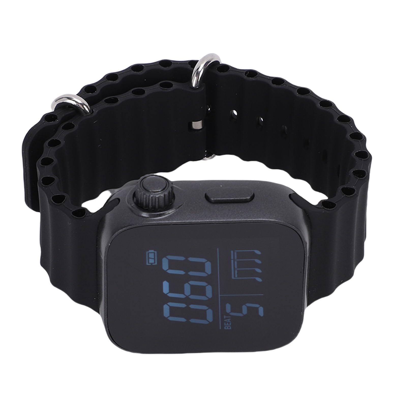 Jectse Orologio Metronomo Vibrante Indossabile, Metronomo Vibrante Regolabile, modalità Sport, Vibrazioni Precise del Battito, Adatto a Principianti, Musicisti e Appassionati di
