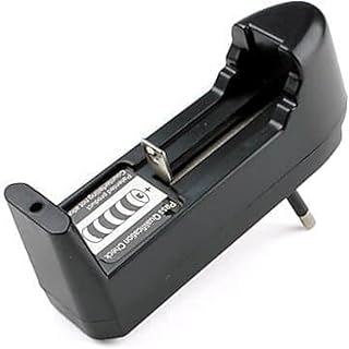 شاحن بطارية خلية واحدة لبطارية 18650