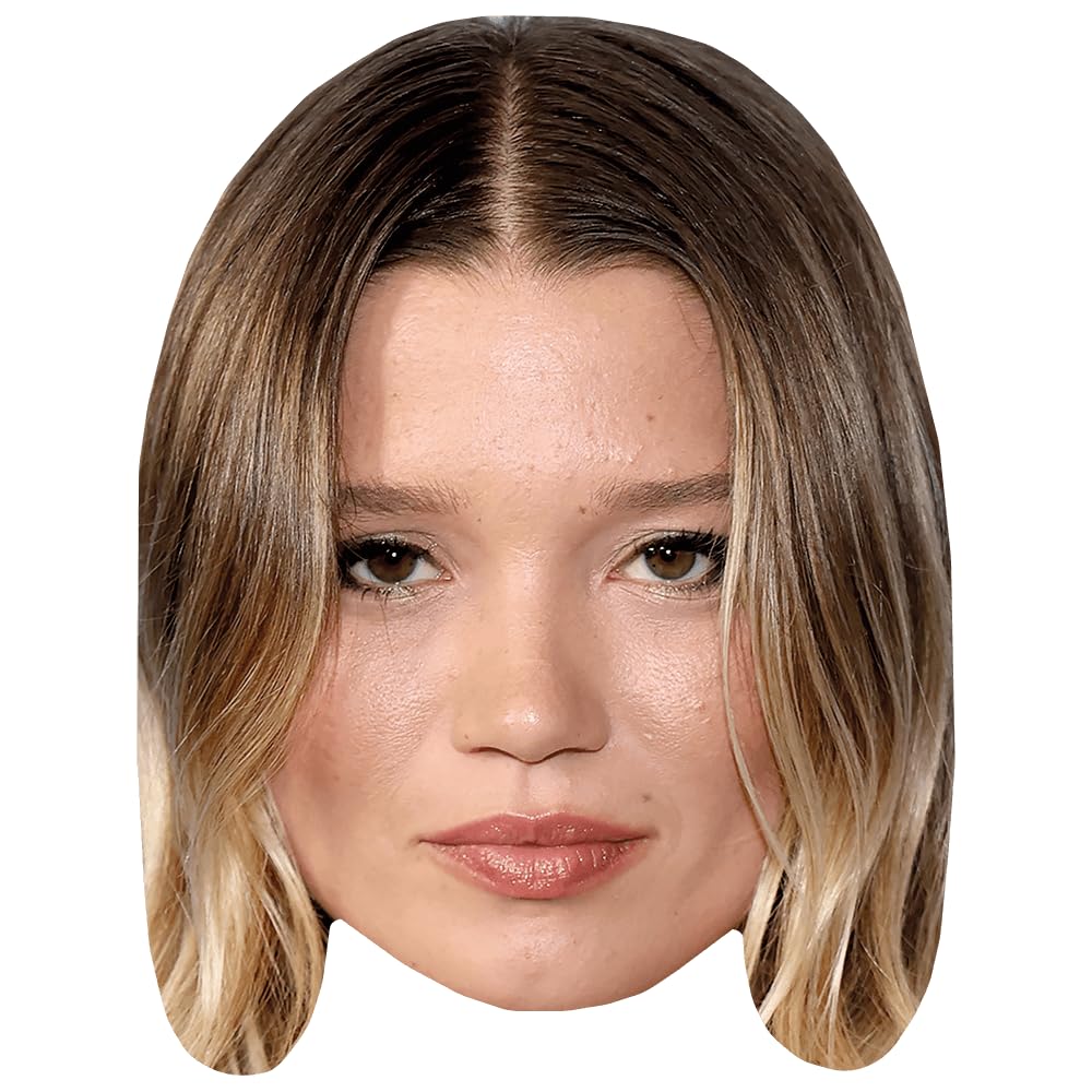 Rain Spencer (Long Hair) Celebrity Mask, Flat Card Face, Fancy Dress Mask