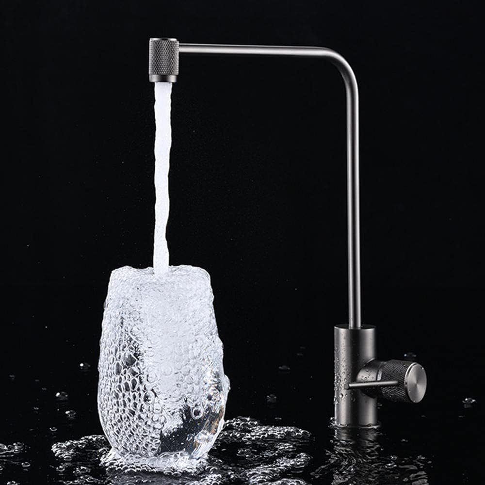 Grifo con Filtro de Agua Potable, Grifo para Fregadero de Cocina, rotación de 360 ​​Grados, se Adapta a Sistemas de Filtro de Agua Potable, Grifo para Fregadero de Cocina de ósmosis inversa, Grifo