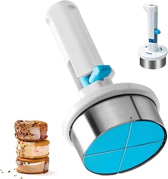 Ice Cream Scoop with Release - One Handed Cookie Dough Scooper
