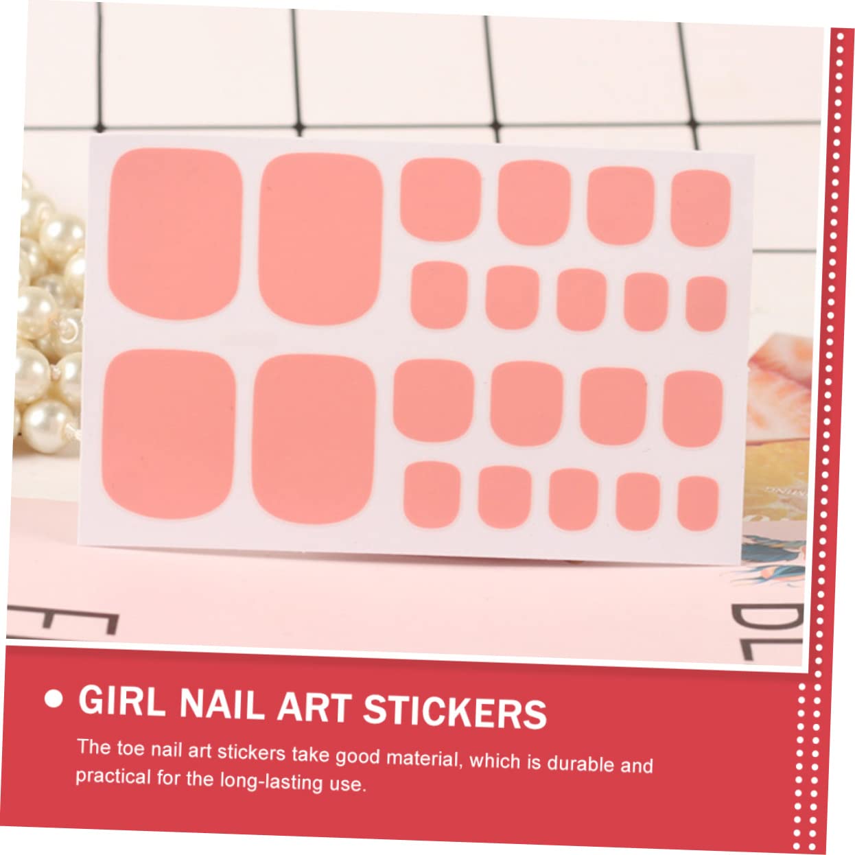 4 Set Adesivi Per Unghie Dei Decorazioni Per Unghie Facili Applicare Per Manicure Te Casa E Salone Materiale Decorazione 12 Fogli*4