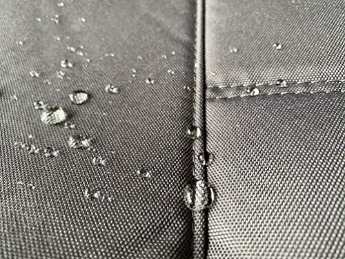 Iseatcover Waterproof Car Seat Covers Protector, Thick Canvas Heavy Duty Dog Seat Covers Cars Trucks Suvs, Waterproof & Rear Resistant Durable Universal Fit Grey Front Set #TOP1