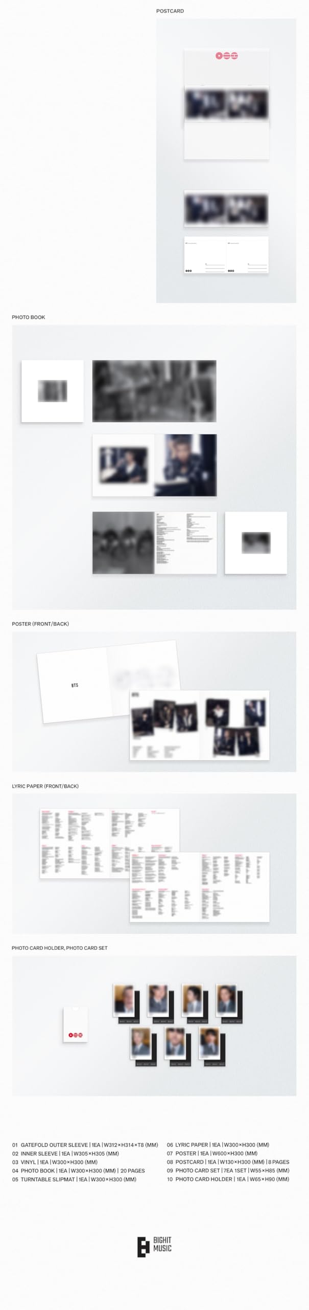 B.T.S ARIRANG [Deluxe Vinyl Ver.] The 5th Album (Color Ver