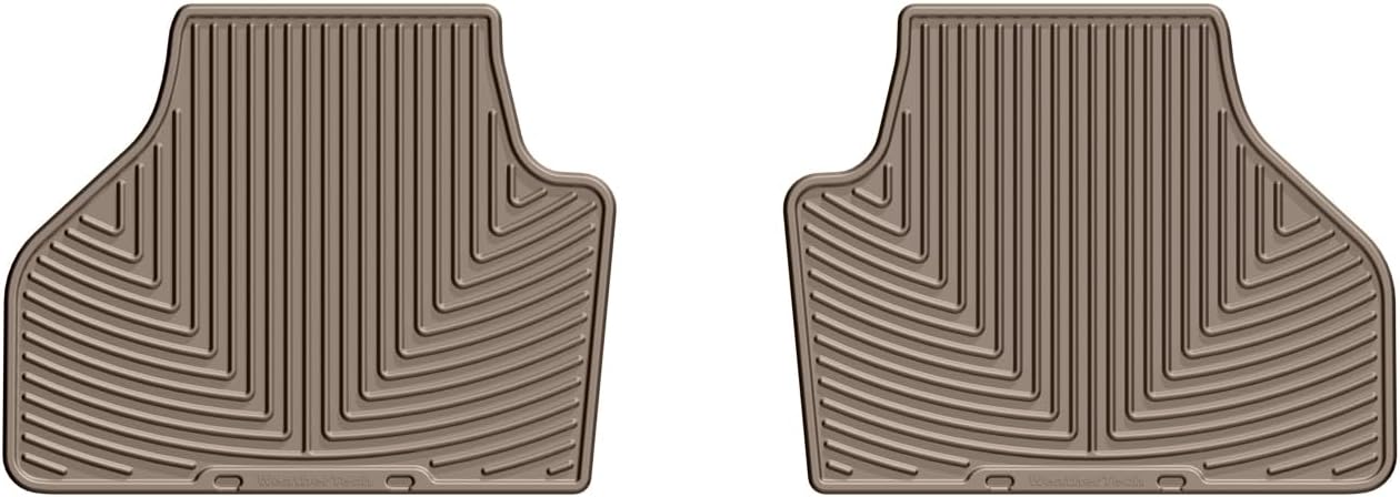 WeatherTech All-Weather Floor Mats for BMW X3 28i, X4 M40i, X3 28d - 2nd Row (W259), Black