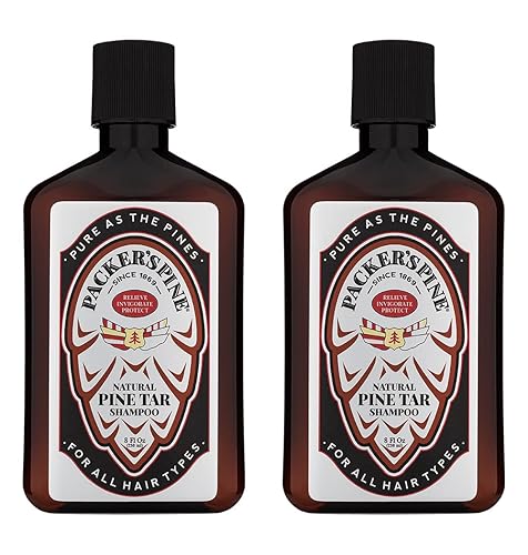 Miniatura 8 de Packers Pine Champú de alquitrán  Fabricado en Estados Unidos con todos los ingredientes activos naturales  Champú para tratamiento del cuero
