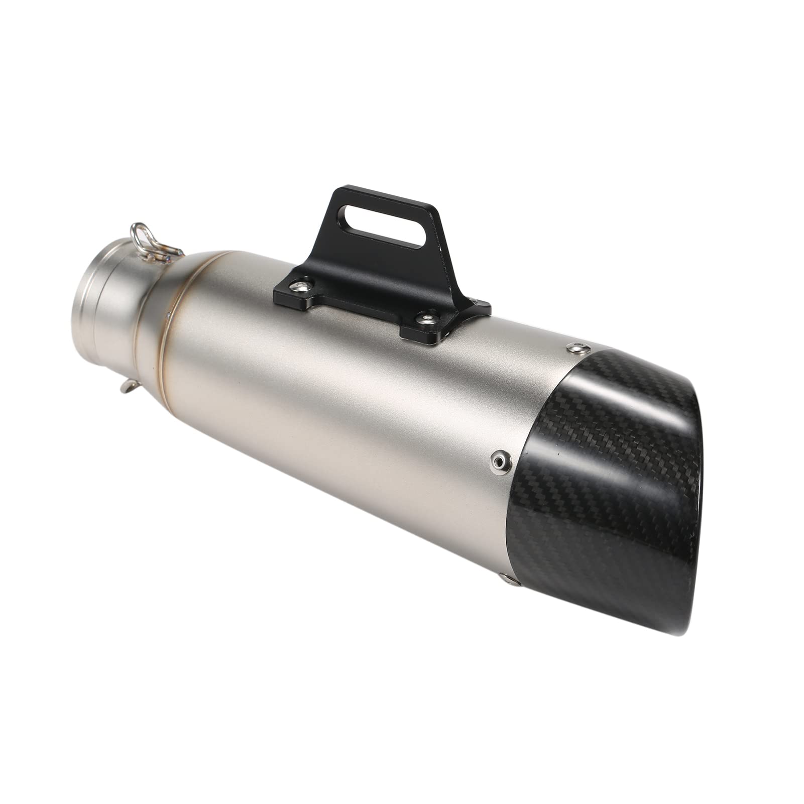 Jemora 38-51mm Silenziatore di Scarico Universale per Tubo di Scarico per Motocicletta Adatto per motociclette ATV