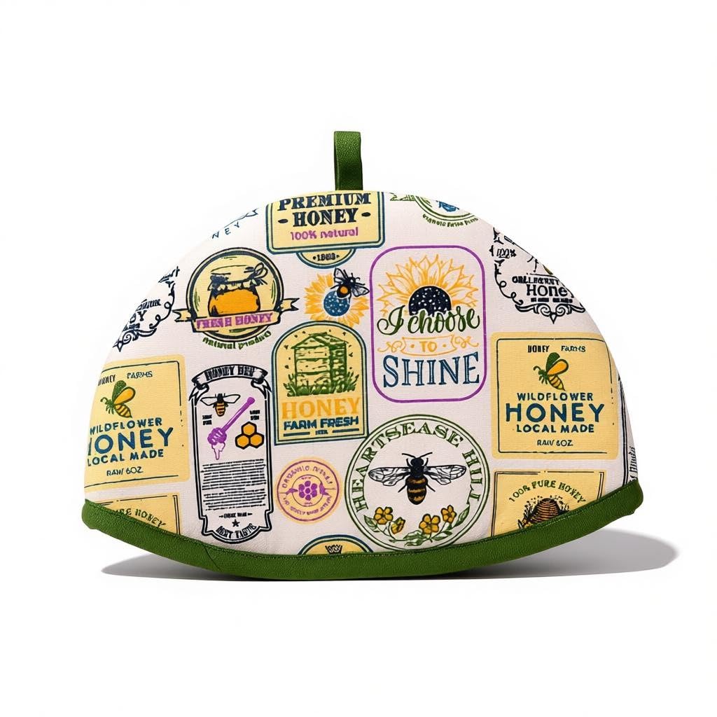 Dexam Honey Pot Couvre-théière Vert Olive Taille M
