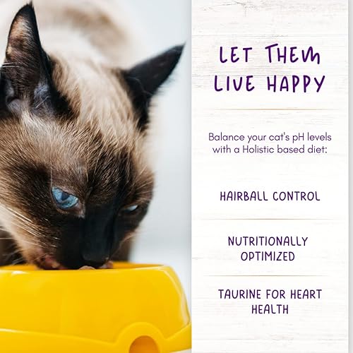 Miniatura 6 de Comida seca para gatos con caviar felino, libre de espíritu pollo y salmón, ingrediente holístico limitado, sin granos, comida seca para gatos, de