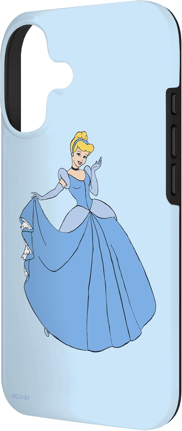 Disney Princess Cinderella in Blue Ball Gown Case for iPhone 17