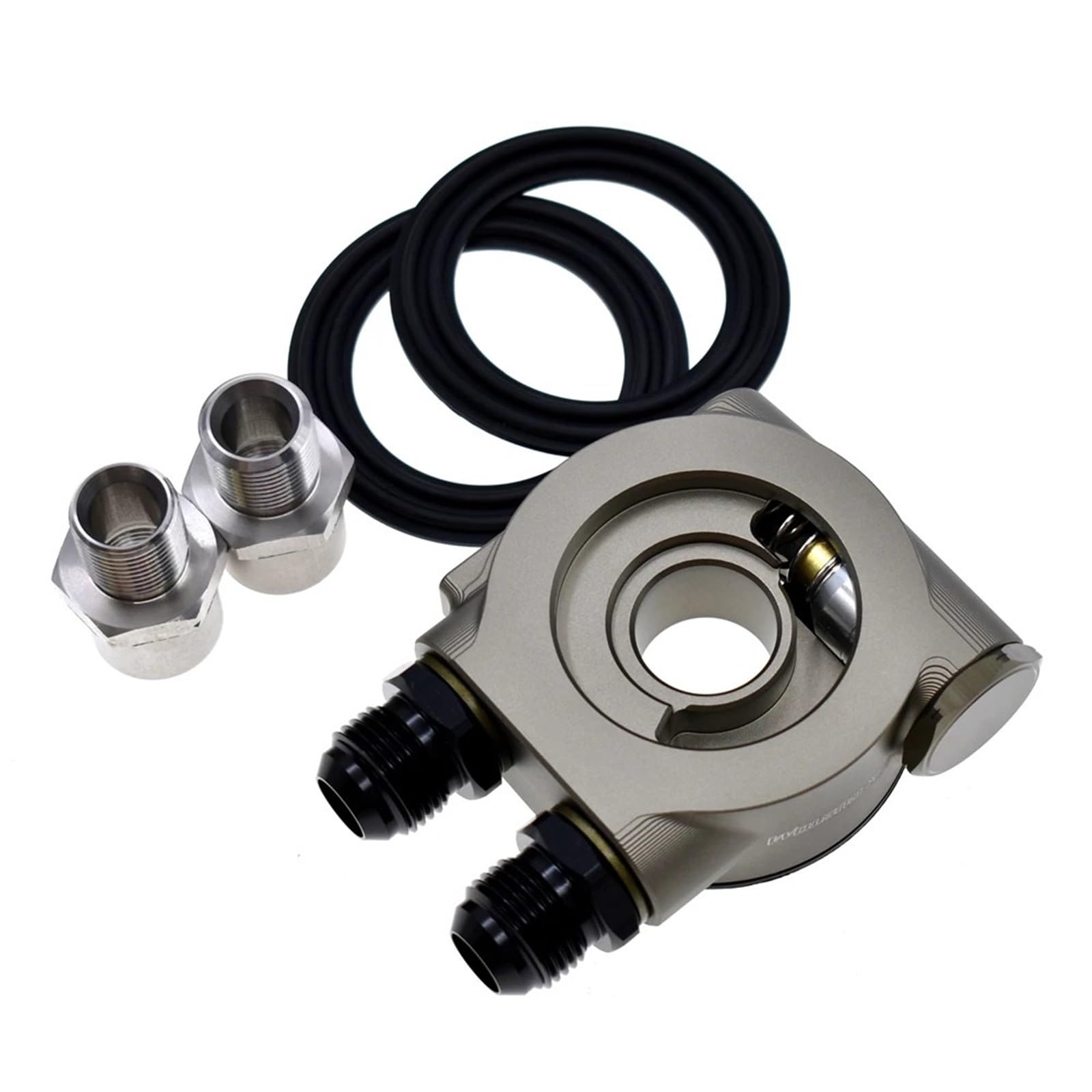Adaptador Universal de termostato Tipo sándwich para Filtro de Aceite de transmisión M20 x 1.5 3/4-16 UNF AN8/AN10 NPT1/8