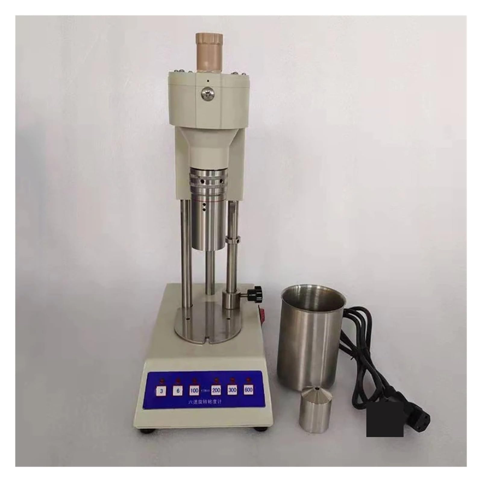 Digital Rotary Viscometer, Electronic Six-Speed Rotational Viscometer Drilling Fluid Slurry Viscosity Shear Rate Rotary Viscosity Tester ZNN-D6(B),Lab Meter(Ordinary Base)