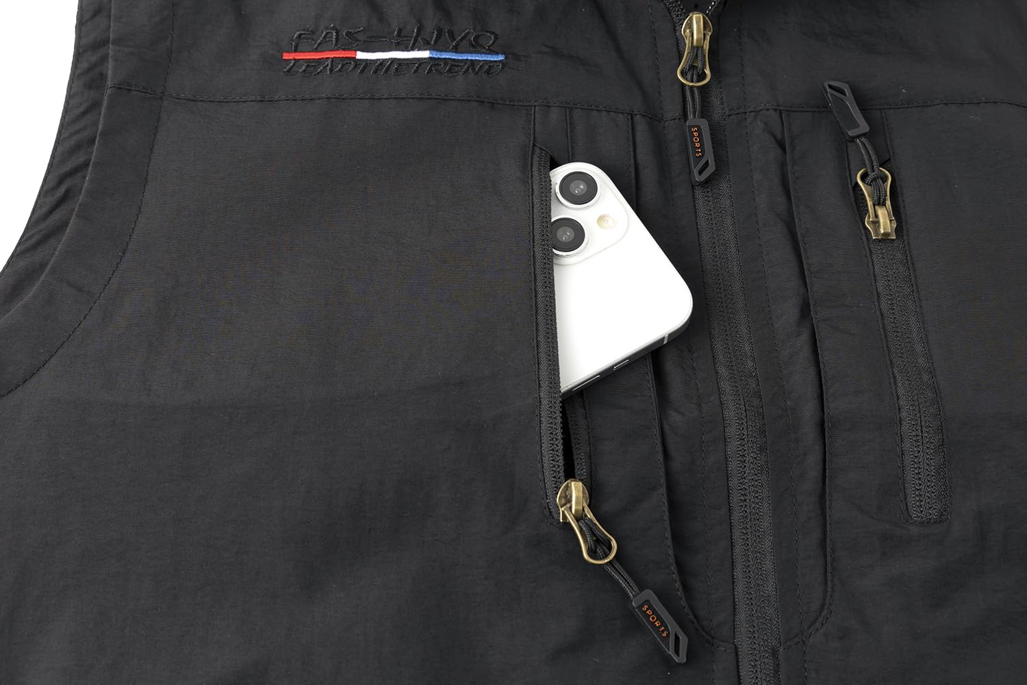 Chaleco de Secado Rápido para Hombre Chaleco de Pesca Transpirable con Bolsillo Múltiple Chalecos Sin Mangas Chaqueta para Pesca Fotografía Caza Viajes
