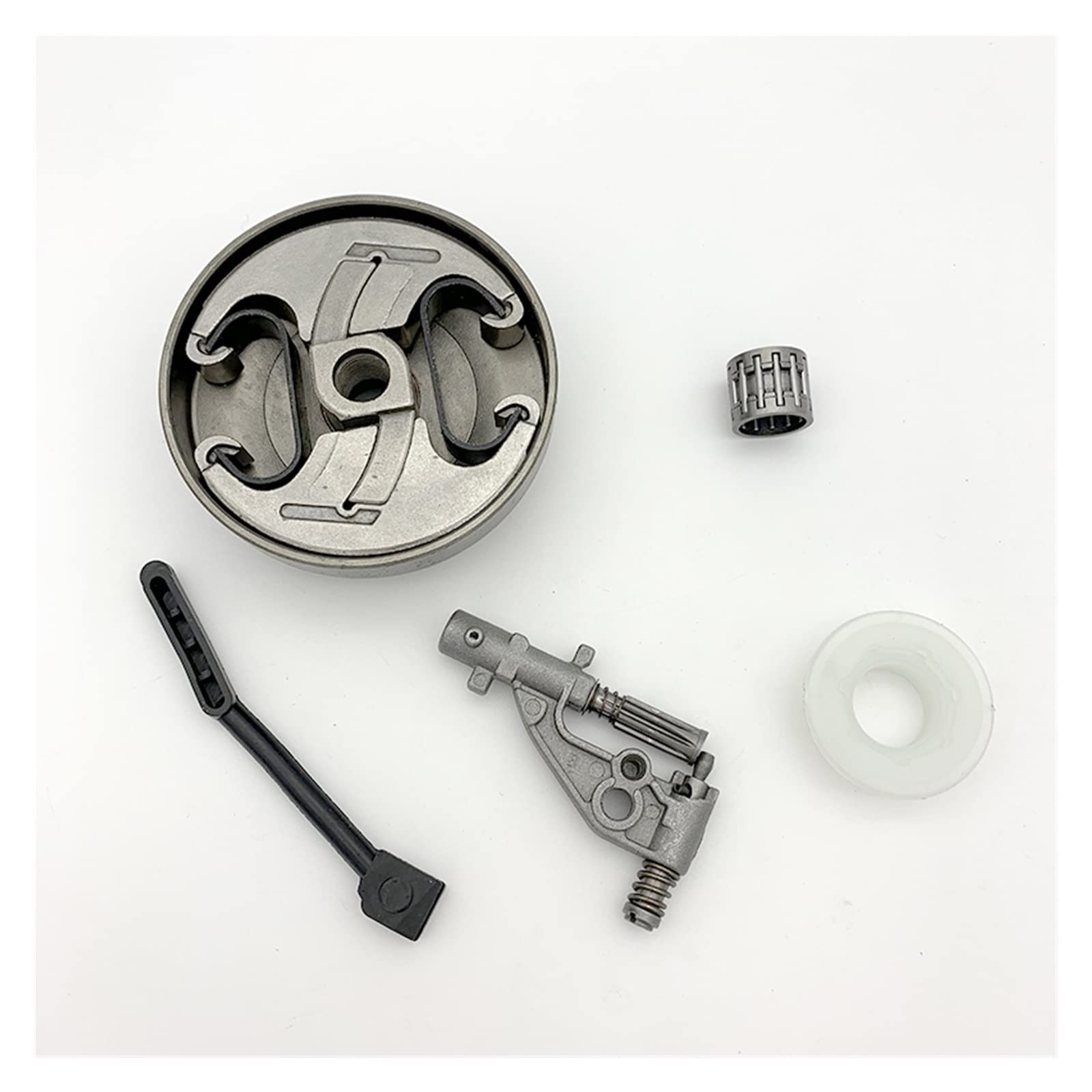 BENSOI Cojinete de Aguja de Tambor de Embrague de Bomba de Aceite/Accesorios de Engranaje helicoidal compatibles con repuestos de Motosierra Husqvarna 353