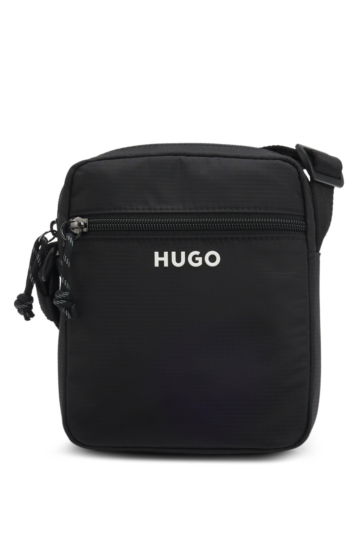 HUGO Mens EVERETT NS Crossbody bag with contrast logo