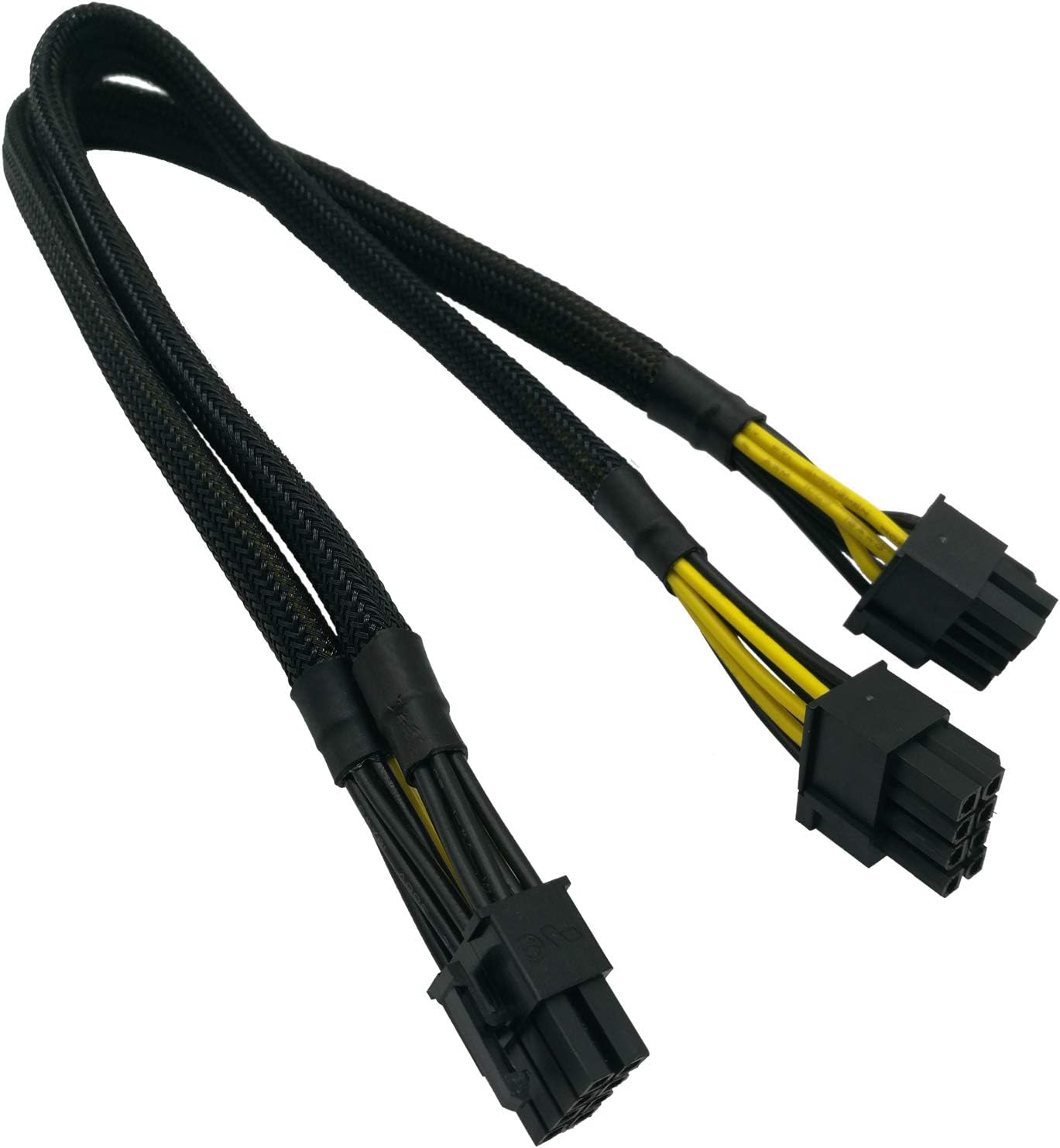 GPU Power Cable for Dell PowerEdge R720 720XD R730, CPU 8 Pin Male to Dual 8 Pin(6+2) Male PCIe Power Adapter for NVIDIA Tesla GPU J30DG 15-inch(38cm)
