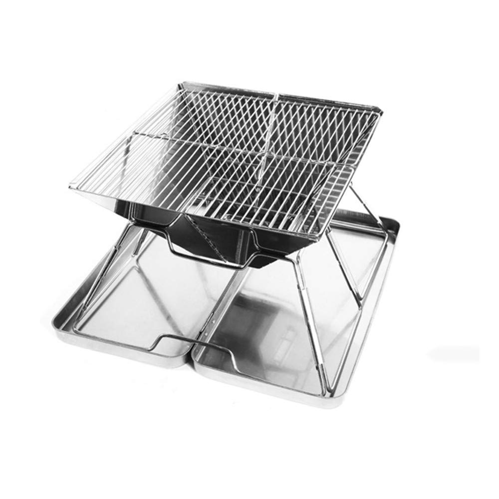 Barbecue portable pliable en acier inoxydable durable de haute qualité