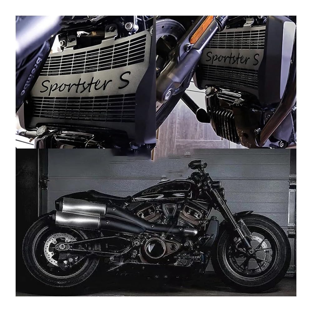 protección radiador Rejilla Protector De Radiador para Motocicleta, Protector De Rejilla De Radiador, Cubierta Protectora De Tanque De Agua para Sportster S RH1250S 1250