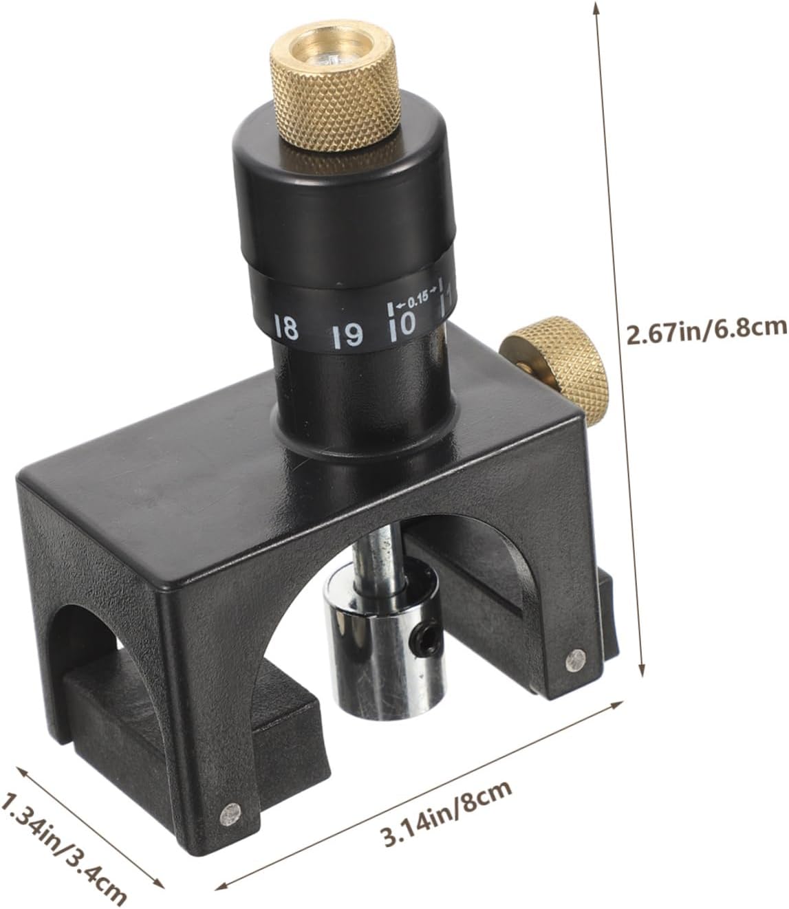 Generic Magnetic Planer Setting Gauge Jointer Tool for Precision Alignment and Easy Installation Durable and Material for Woodworking Projects