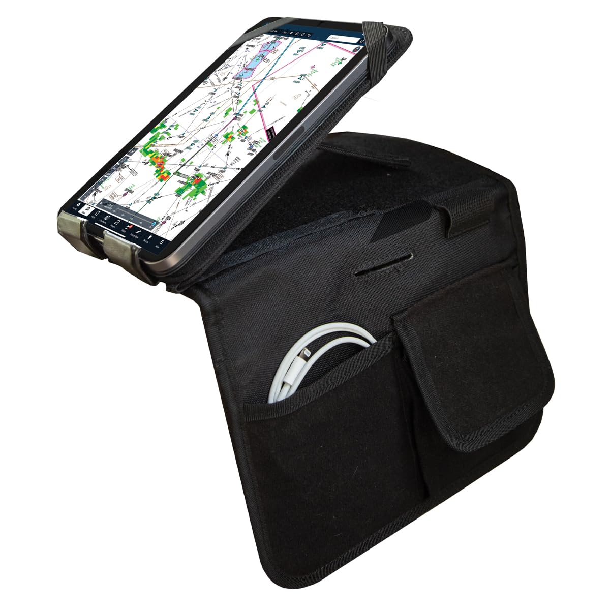 Flight Gear Adjustable 8" Mini Kneeboard for Tablet Devices