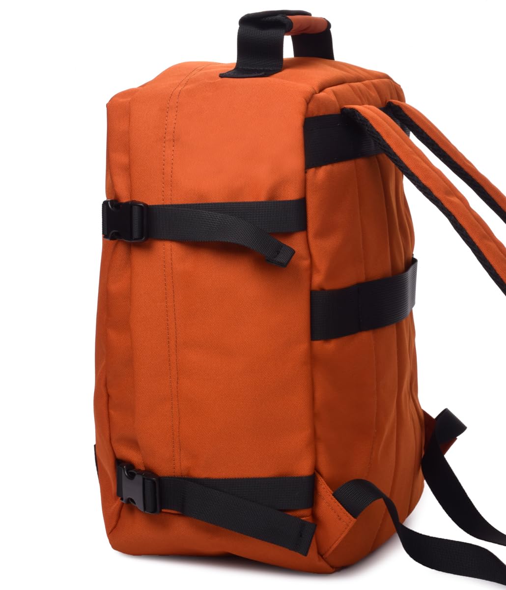 KCB Mochila de cabina Underseat | Mochila low-cost | Bolso cabina avión | Equipaje para Ryanair y Vueling | Equipaje para Easyjet | Mochila viaje | Bolso de mano cabina | 100% Vegana