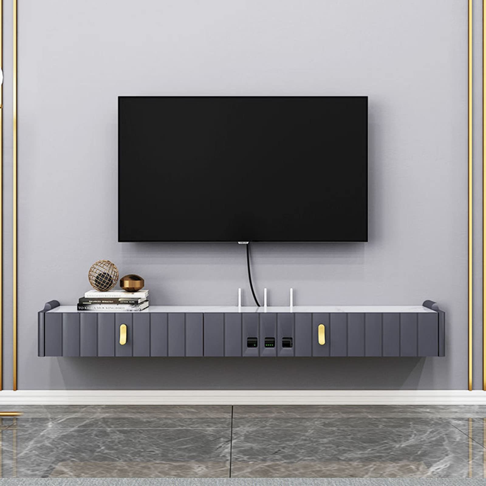 Amazon.com: Wall Mounted Tv Unit Floating Tv Stand Component