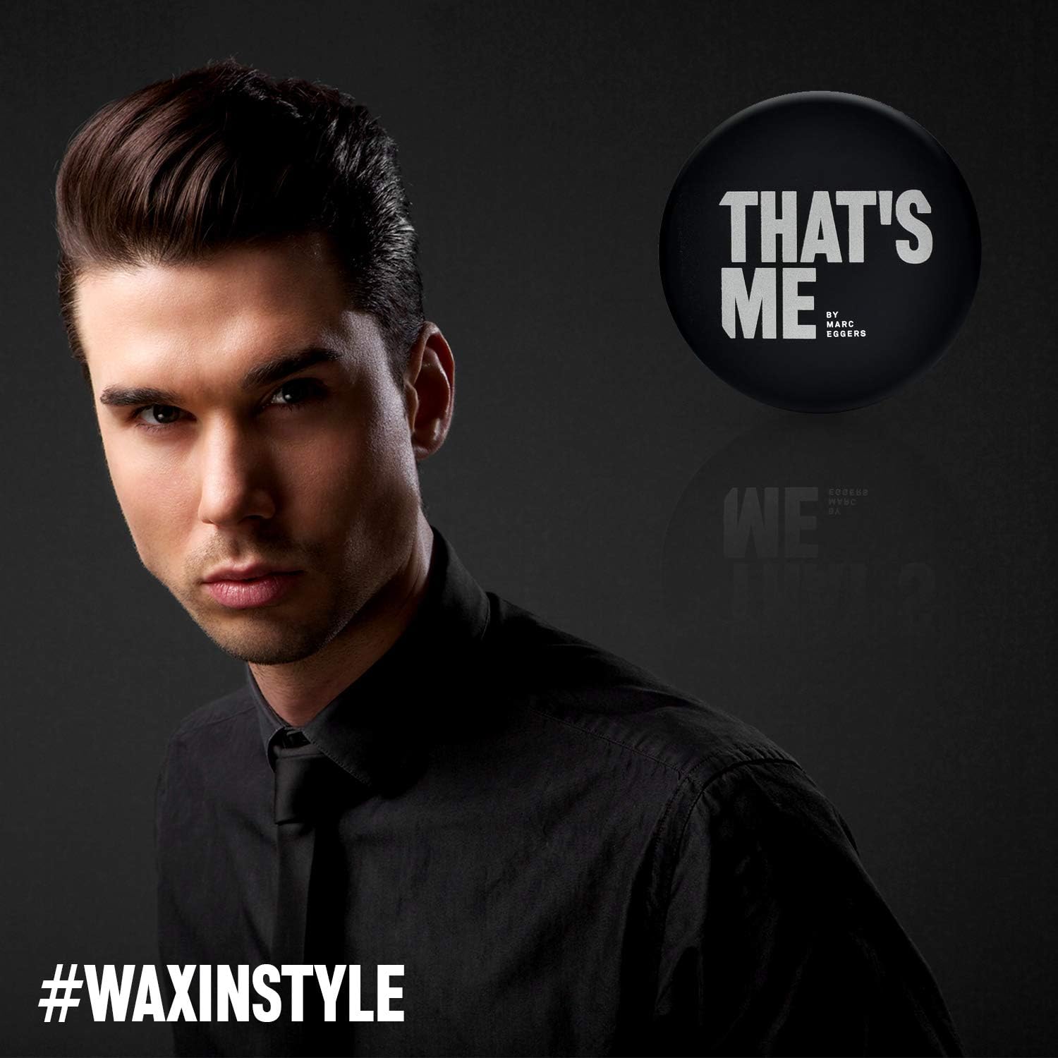 That's ME von Marc Eggers TAHT'S ME Herren-100 ml – Bestes Haarwachs für starken Halt mit Mandelöl – für alle Haartypen, hergestellt mit professionellen Friseuren aus Italien