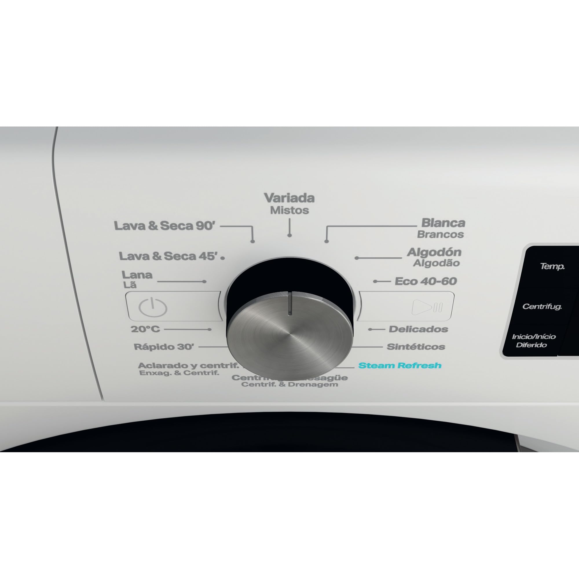 Whirlpool - Lavasecadora FFWDB 964489 BV SPT Clase A 9+6 Kg 1400 rpm Blanco