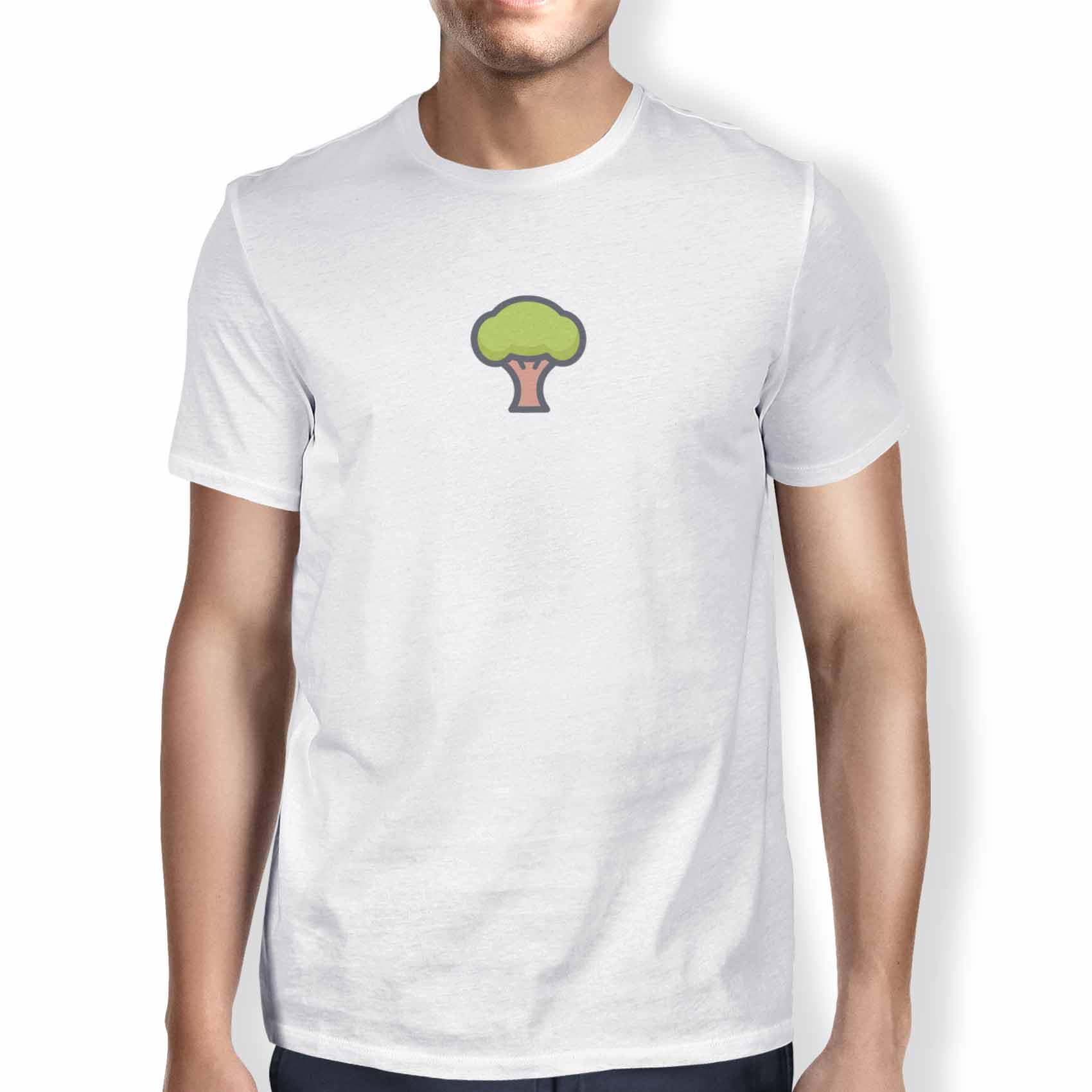 Green Fish Men's Fdmtsi-104883 T-Shirt, White, M