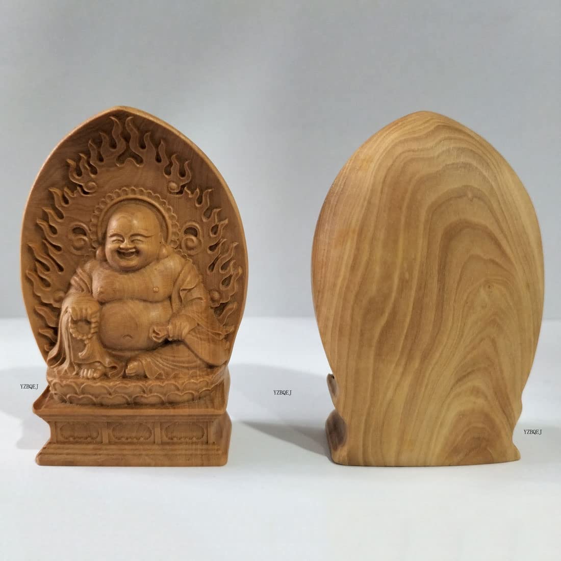 仏像 木彫り ミニ 七福神 置物 布袋 高級天然ツゲ木彫り 布袋様 高さ13cm Amazon｜仏像 木彫り ミニ 七福神 布袋 様 置物 ツゲ製高級