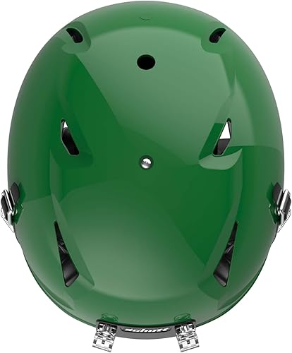 Vista 93 de Schutt Vengeance A11 Youth Football Helmet Verde oscuro