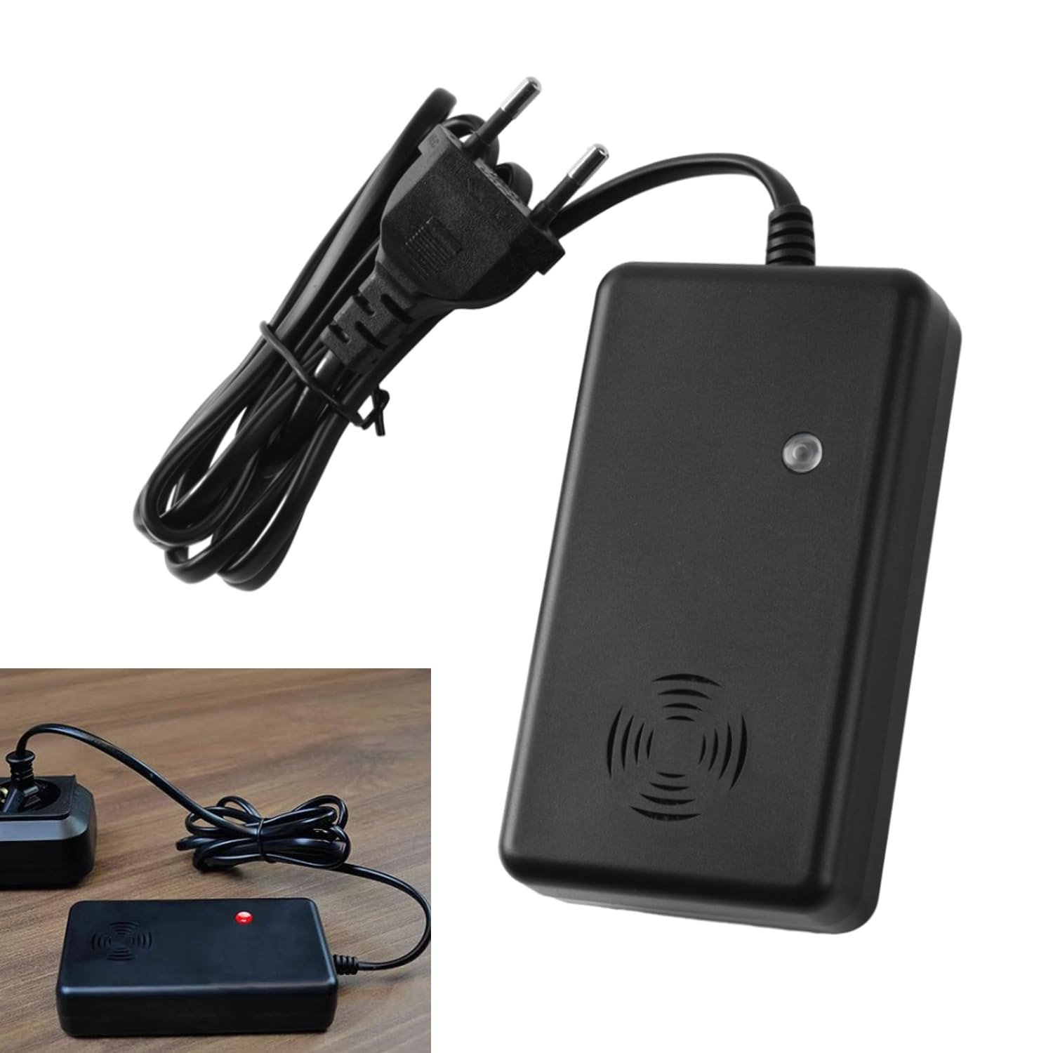 Warmfay Marderschreck mit Stecker Ultraschall und Anti Gewöhnungseffekt für ca. 50m², Marderabwehr Haus, Marderfalle Marder Ultraschall für Dachboden, Scheune, Garage, Keller