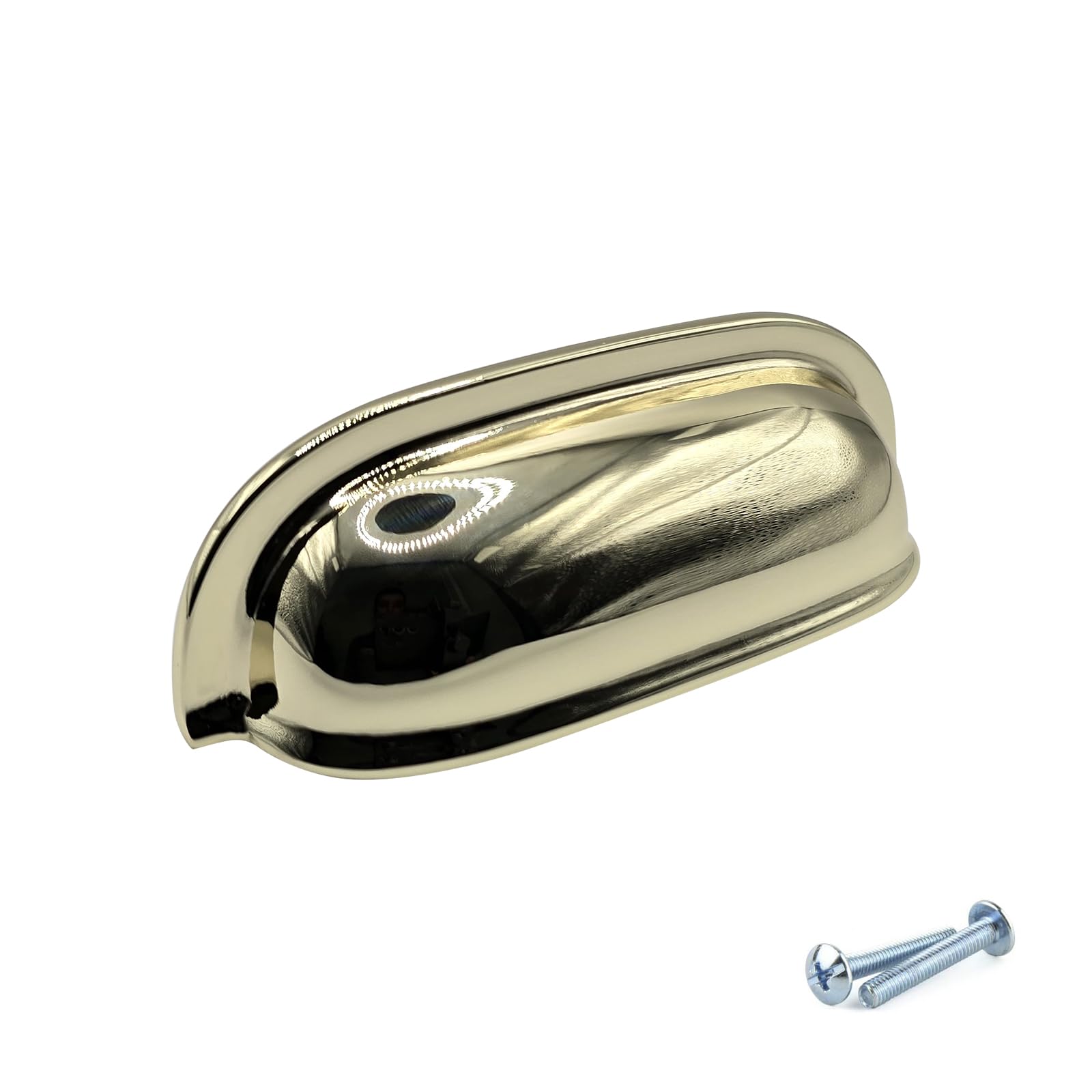M4tec Karat Gold Cup Kitchen Cupboard Door Handles, Kitchen Cabinet Door Handles, And Drawers, Bedroom Furniture Pull Handles - Vg5 Series: 64 Mm