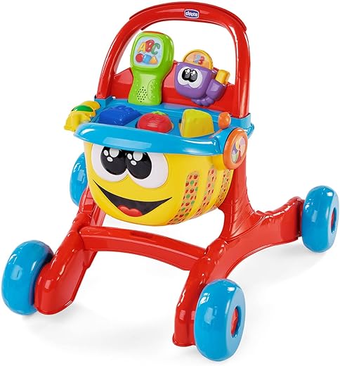 Chicco - Gioco Primi Passi Lello Il Carrello,Bilingue Italiano/Inglese 4in1, Per Imparare...
