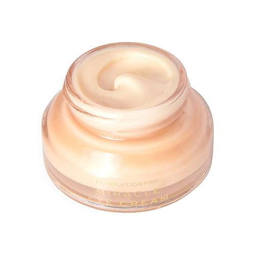 Miniatura 3 de Revolution Pro Miracle Eye Cream, crema hidratante y embellecedora para ojos, ayuda a ojeras y líneas finas con vitamina C y escualeno, 0.5 onzas