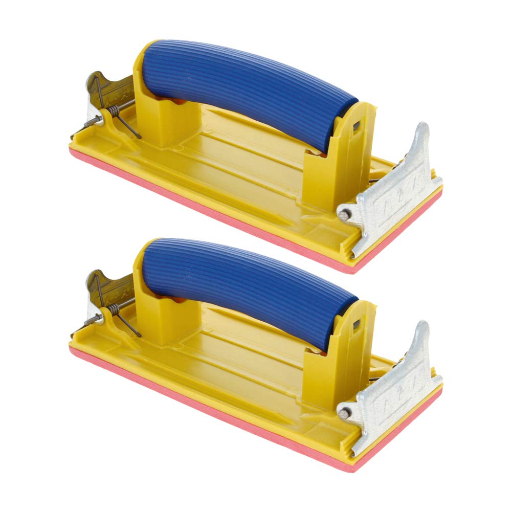 Ponceuse Manuelle Ergonomique Grande Taille Avec Poignée Confortable – Idéale Pour Bois, Placo, Métal Et Carrosserie