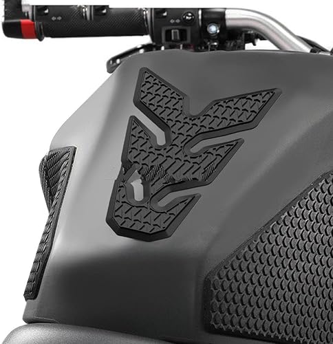 Miniatura 3 de Motorcycle Fuel Tank Sticker 2022 Motorcycle Fuel Tank Pad Protector Decal Gas Knee Grip Traction Mat Sticker for Y&AMAHA MT-07 2020 2021