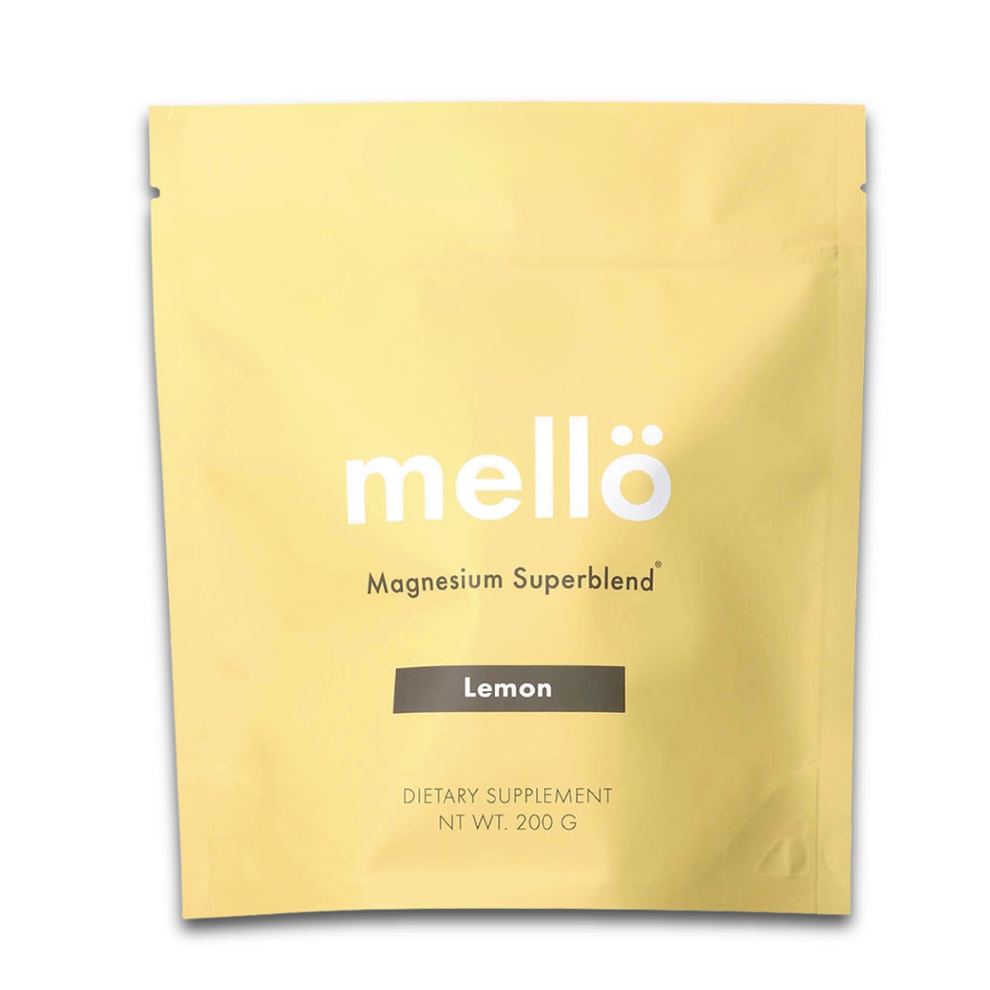 Ned - Mellö Magnesium Superblend - Magnesium Powder Supplement Drink Mix with All Natural Magnesium Glycinate and L Theanine, 30 Servings - Supports Cognitive Function, Sleep, Calm Magnesium Powder