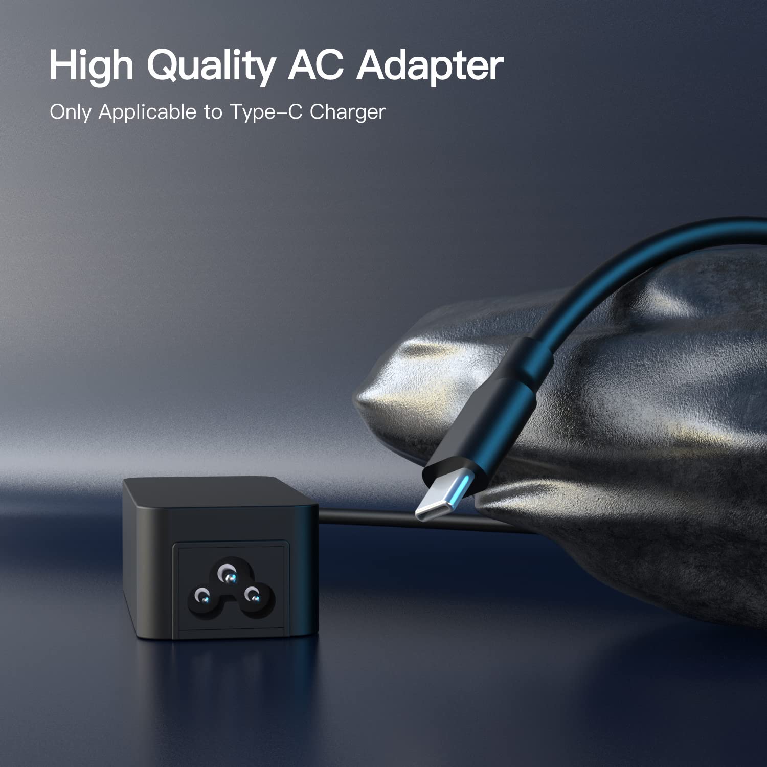 45W, Fast Charging, USB C Charger Replacement for Thinkpad X1 Carbon, X1 Tablet, X1 Yoga Series Yoga 6 9 720 910 Laptop - (Passed UL Safety Certification)