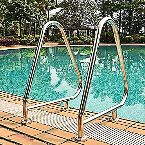 Baranda para piscina de acero inoxidable 304 con base miniatura 2